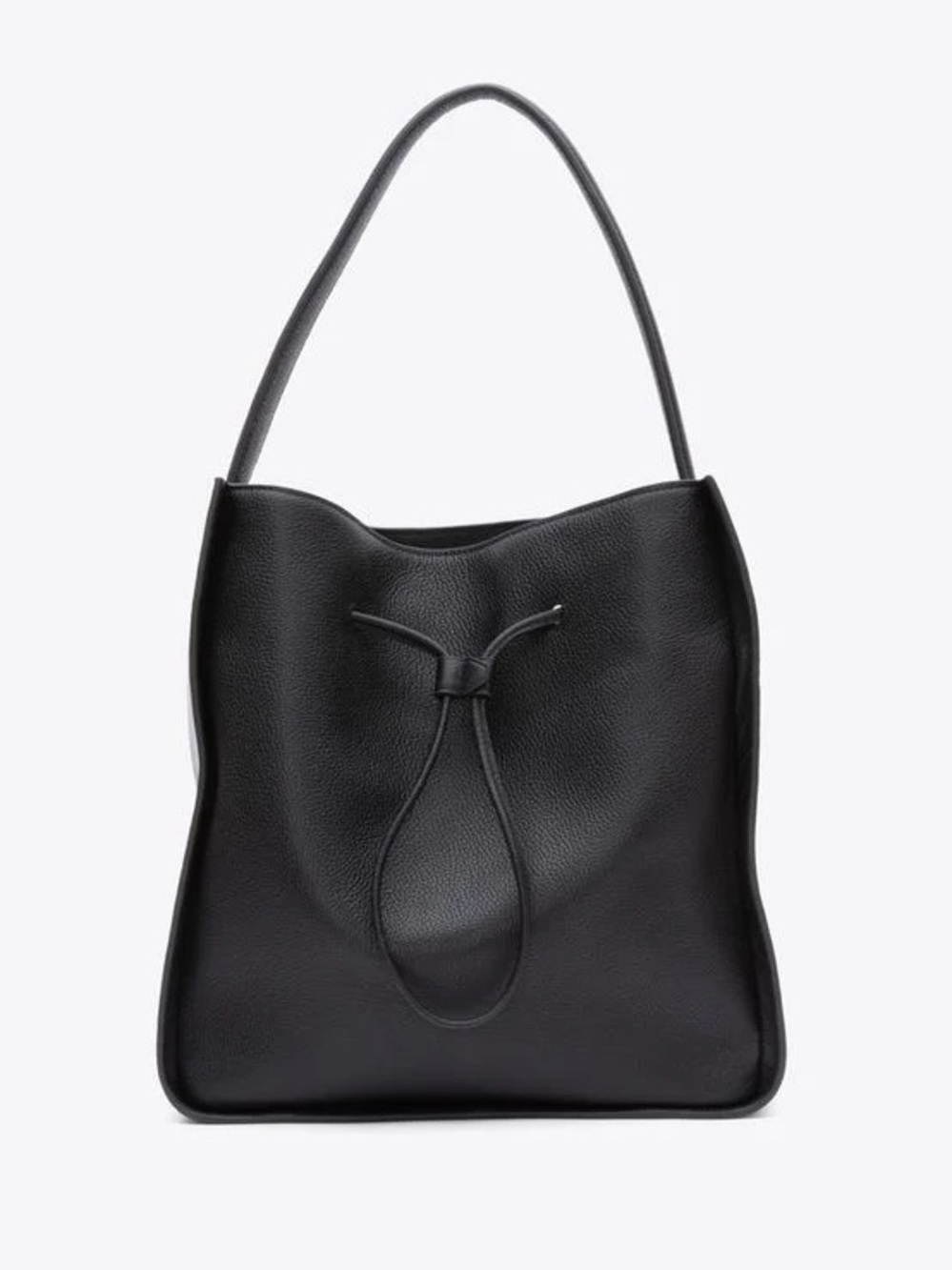 3.1 Phillip Lim Soleil Large Bucket Drawstring Bag in Black